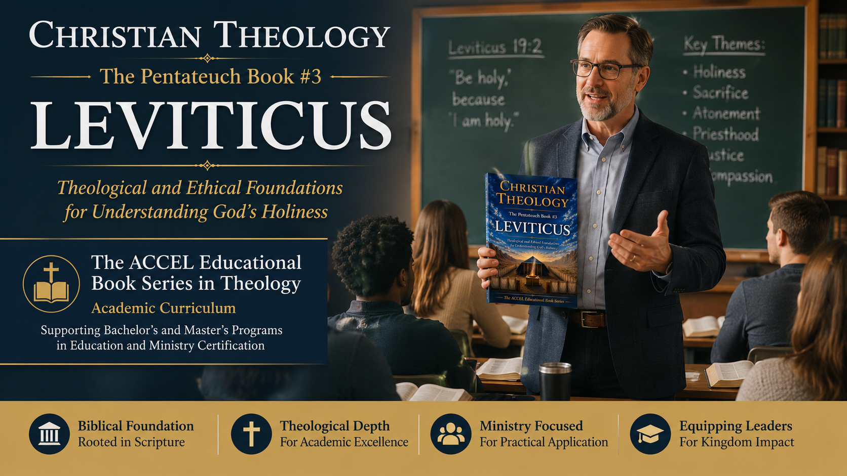 Christian Theology – The Pentateuch Book #3: LEVITICUS Theological and Ethical Foundations for Understanding God’s Holiness The ACCEL Educational Book Series in Theology Academic Curriculum