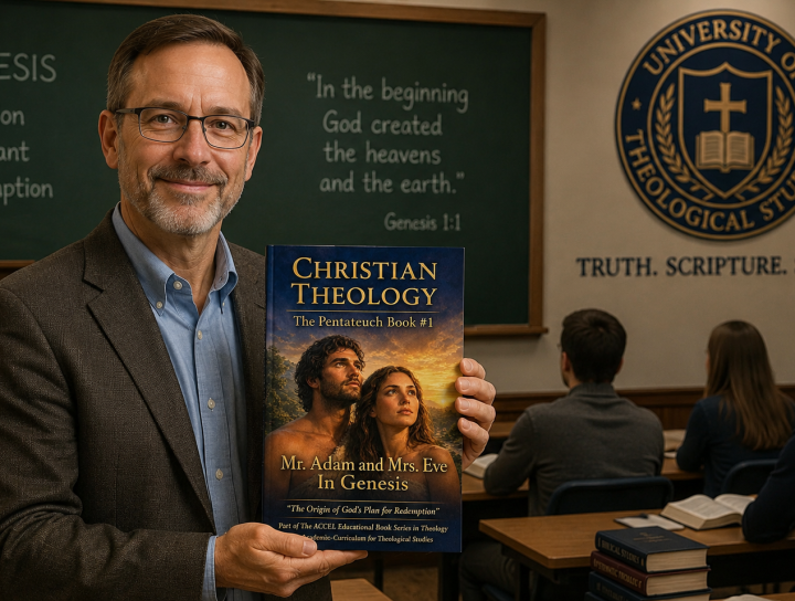 Christian Theology – The Pentateuch Book #1 Mr. Adam and Mrs. Eve in Genesis – “The Origin of God’s Plan for Redemption” The ACCEL Educational Book Series in Theology Academic Curriculum for Theological Studies Supporting Bachelor’s and Master’s Programs in Education and Ministry Certification